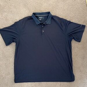 Reebok Men's Dark Blue Polo Shirt